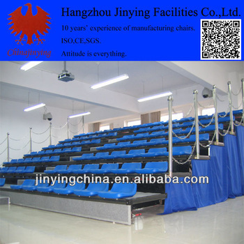 Basketball gym activity bleacher