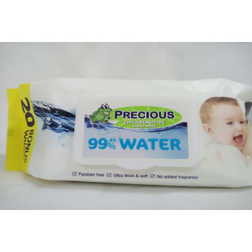 99% Wasserwischtücher Deckel Natürliche Babytücher