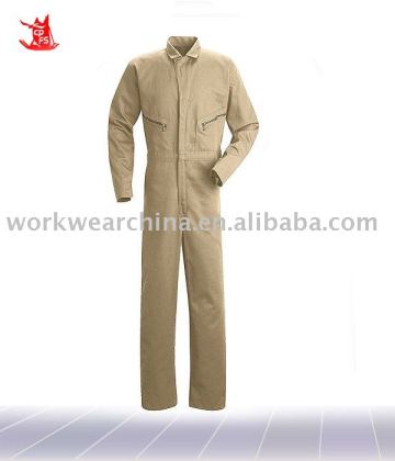 Pre-shrunk working man coverall