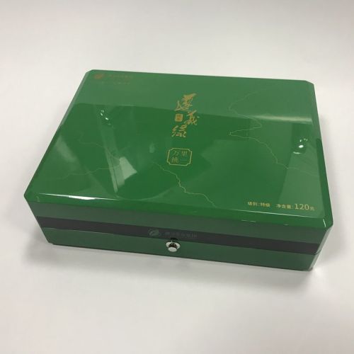 Grüne MDF Holz Teebox Tea Storage Box