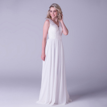 OEM modern design long summer pretty princess wedding dresses for bridesmaid