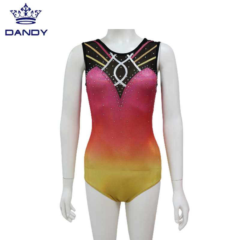 girls pink leotard