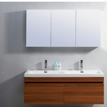 Wooden Bathroom Cabinet With Mirror