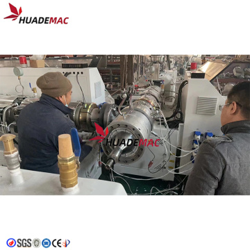 Mesin acuan penyemperitan plastik HDPE PVC untuk paip