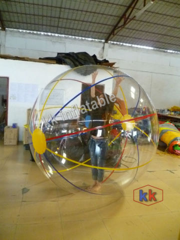 inflatable bubble ball water