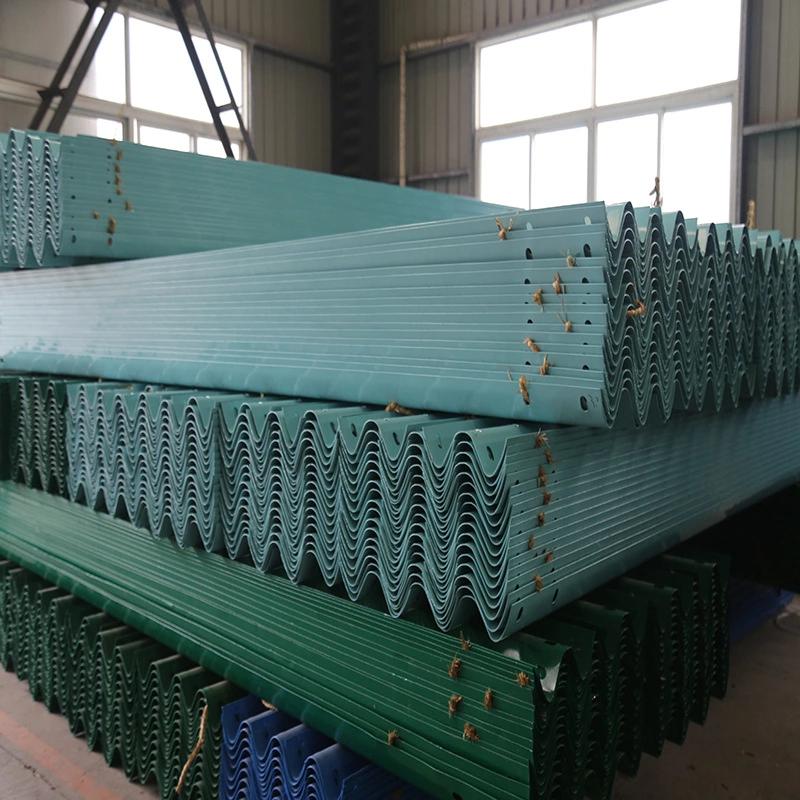 galvanized highway guardrail steel beam guardrail