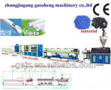 PE PVC plastic pipe extrusion process