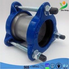 Ductile iron flexible straight pipe connector
