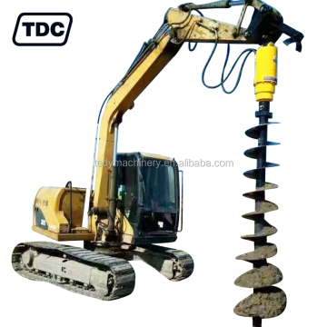 Excavator Hydraulic Drill Augers