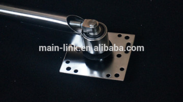 Z style wall boom counter plate