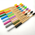 Eco- friendly Charcoal Bristles OEM Bamboo Toothbrush with Customized Packing and Logo