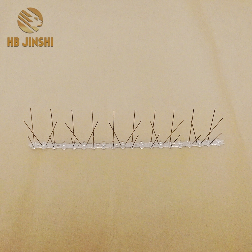 Polycarbonate Base 304 Stainless Steel Wire Anti Bird Spike