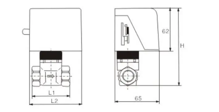 Brass Normally Closed Electric Valve (CJ118)