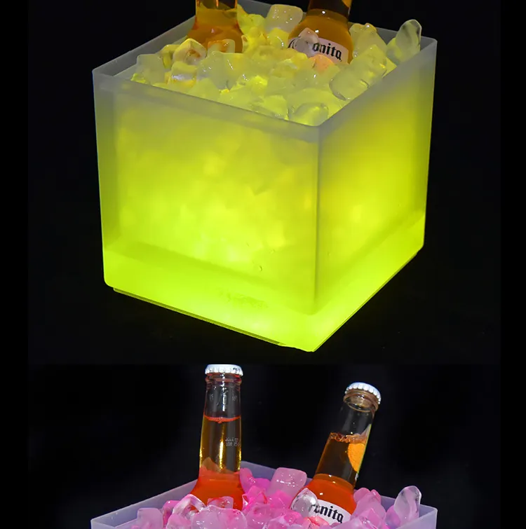 Stylish 3.5L LED Ice Bucket for Beer and Wine