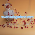 Crystal Waterdrop Teardrop Beaded Branch Garland