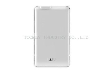 Black And White, 3000mah Capacity, Power Bank For Apple Iphone 4 Adapter Charger