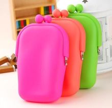 10 Colors Silicone Coin Purse Lovely Coin Bag Silicone Money Bag Puse Japanese Style Coin Wallet