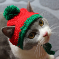 New Year Christmas Winter Pet Dogs Cats Knitted Hat