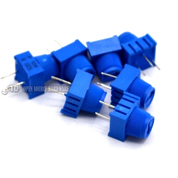 5pcs 3386P-1-503 50K 0.5W, 1/2W PC Pins Through Hole Trimmer Potentiometer Cermet 1 Turn Top Adjustment