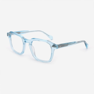 Classic Square Acetate Men's Optical Frames 24A3046