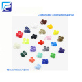 Custom Kleurrijke POM Milieubescherming Plastic Drukknopen Voor kleding