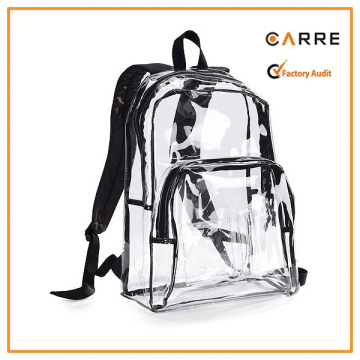transparent clear vinyl backpack clear backpack