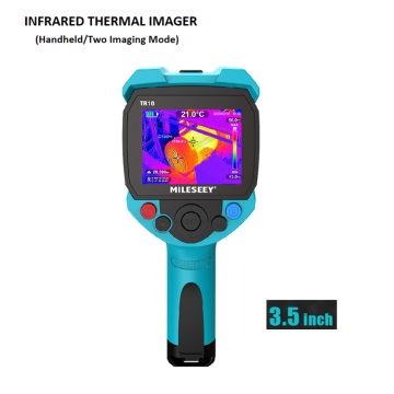 400 ℃ Cámara de imagen térmica de temperatura portátil