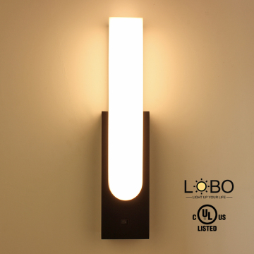 Hampton New Hotel Wall Lamp Acrylic Sconce for Suite Room Bedside LED Wall Light with Switch