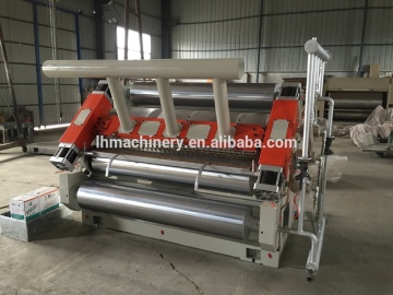 single facer for corrugated paperboard/corrugated paperboard maker