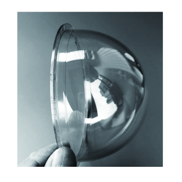 4-inch Explosion-Proof Dome Lens Cover for CCTV Surveillance HD Dome Camera