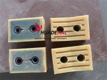 Good quality and long lifetime rubber pads for plastic pipe haul off