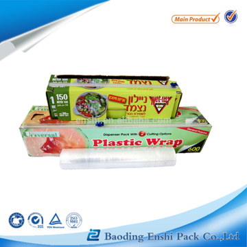 plastic PE food packing film, cling film ,cling wrap