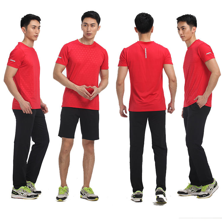 Summer Dry Dry Gym Sports T Shirts Grosir Kaos Kesa Atletik Polyester 100% Polyester