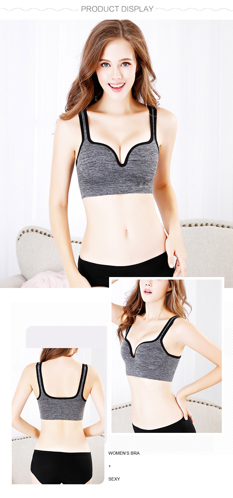 Women Sport Bra Product Display