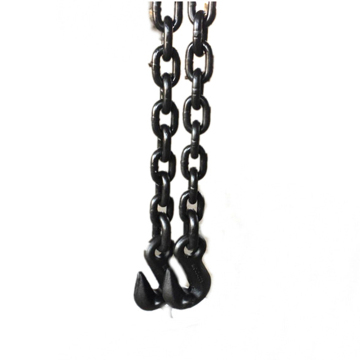 Standard G80 Weight Lifting Chains 20kg Crane Hook Lifting Chain Slings