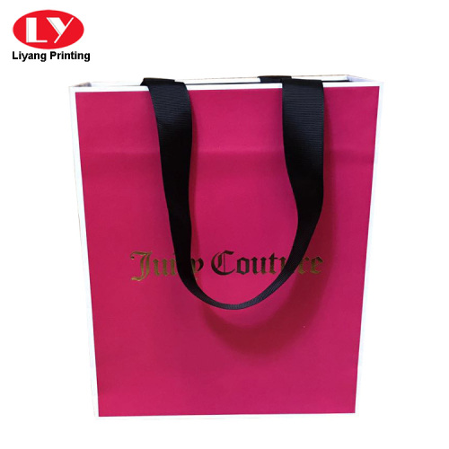 Inside Printed Paper Bag With Foil Logo