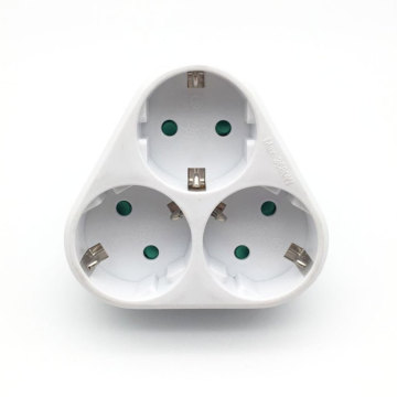 Germany Type 3 Way Adapter
