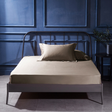 Sandy Gold 100% Egyptian cotton fitted sheet