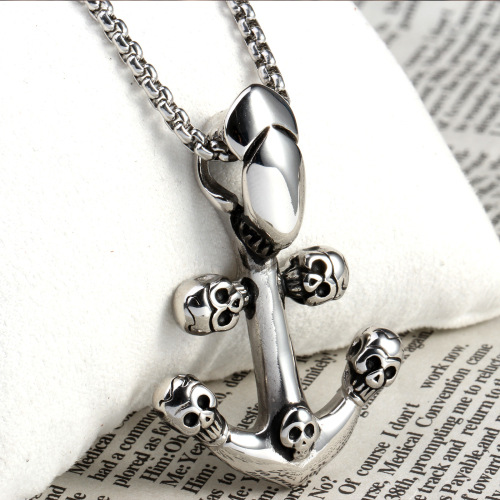 silver skull Pendant