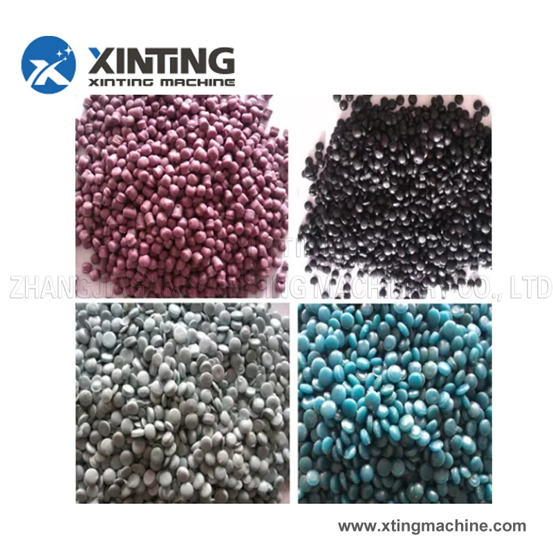 PE Film HDPE Bottle Flakes Plastic Granules Machine