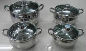 8 PCS Apple Shape Kitchen Cookware Pot