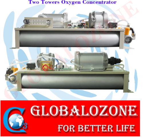 10LPM Oxygen supply machine 2 towers zeolite molecular sieve oxygen generator/concentrator