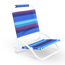 Lightweight Portable Foldable Sun Beach Chair - Low Seat Compact Size