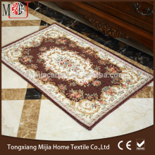 entrance door mat cotton rag rug custom printed fringe for carpet