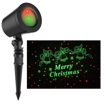 Black Housing Outdoor Garden Projector - Affordable Laser Lights