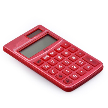 Solar Power Colorful Pocket Calculator Custom Stationery