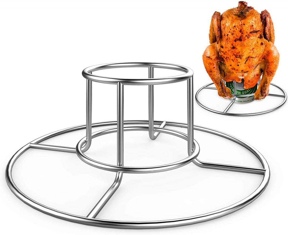 stainless steel Beer Can Chicken Rack