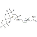 hidróxido de carboximetilmetil-3 - [[(3,3,4,4,5,5,6,6,7,7,8,8,8- tridecafluoro-octil) sulfonil] amino] propilamónio CAS 34455-29-3