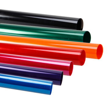 Colored Transparent PET Plastic Film