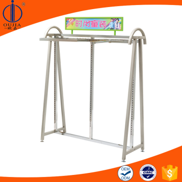 Attractive metal shop stands, display stand for clothes, metal clothes stand